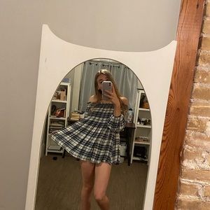 ALTERD STATE FLOWY FLANEL BLOUSE